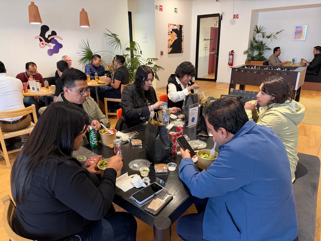 Comida de equipo