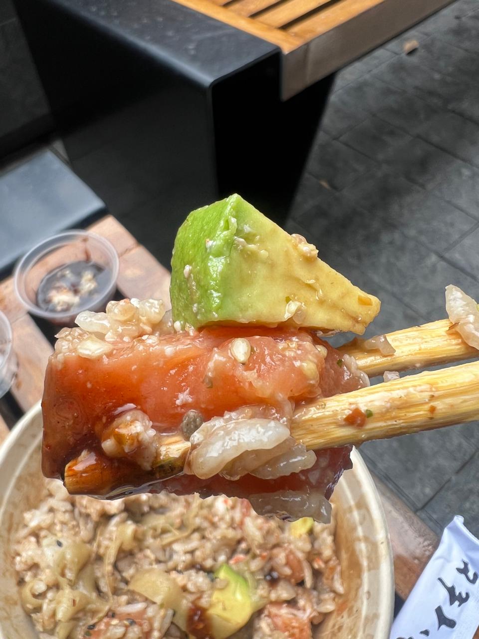 Poke de sobremesa