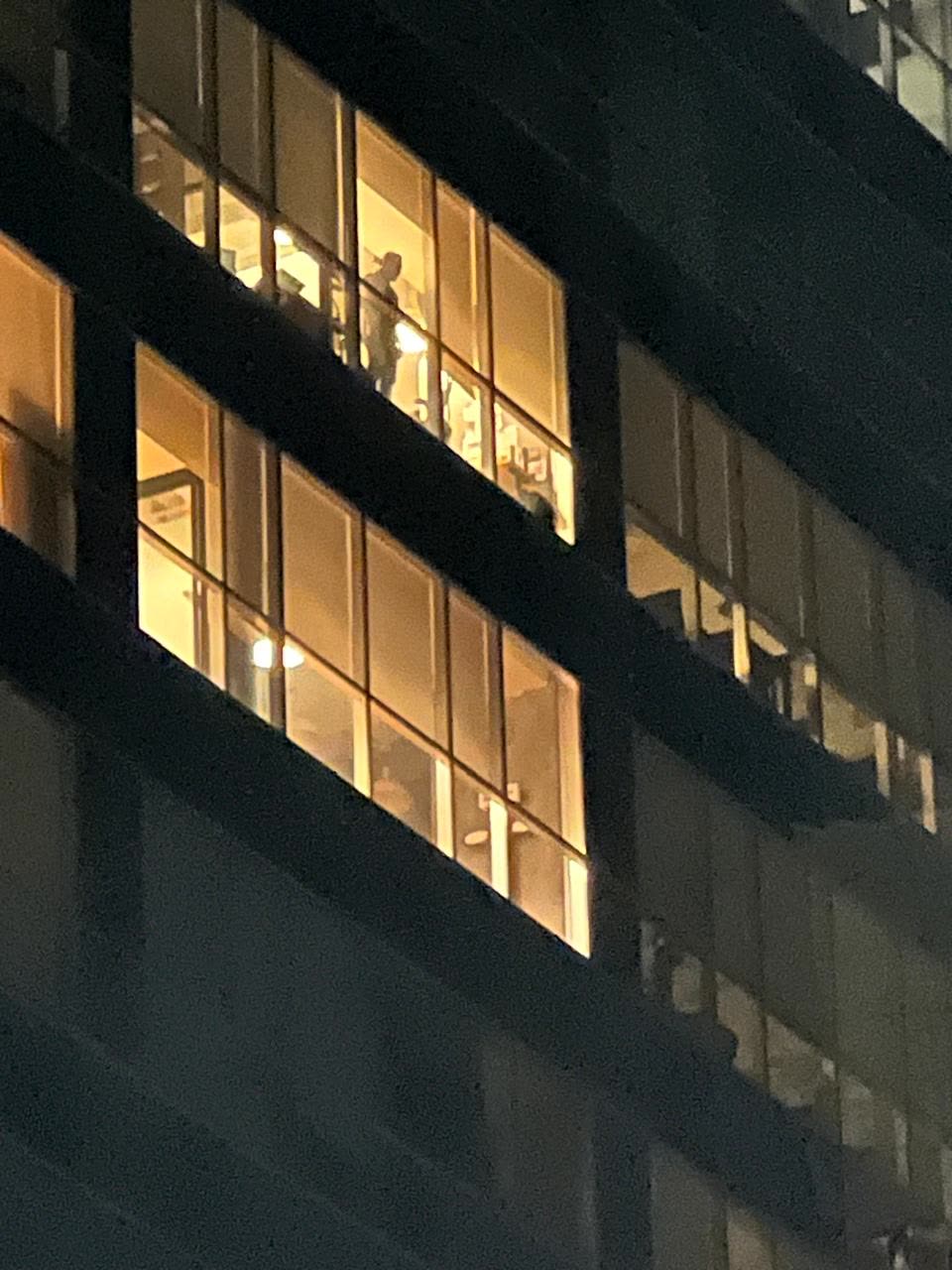Ventanas encendidas